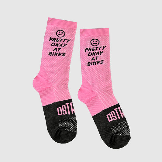 Pretty Okay at Bikes® Socks