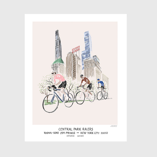 Central Park Racers Print