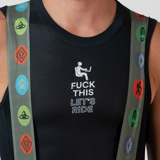 F This Let's Ride Sleeveless Base Layer