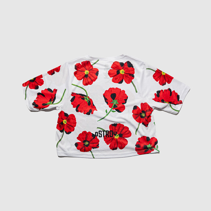 Red Poppies Women's Crop Top – Ostroy