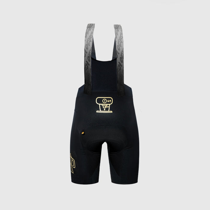 Espresso Seamless Bibs