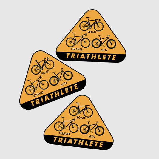 Triathlete Stickers