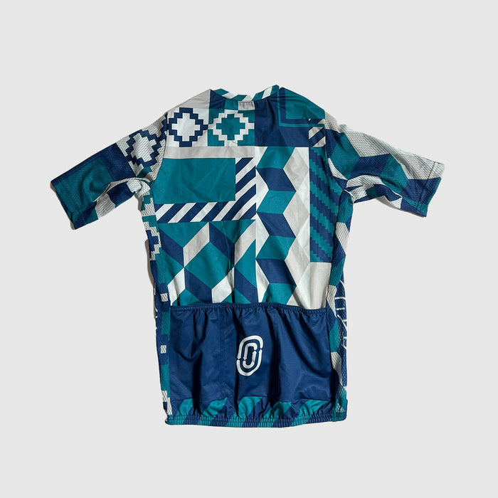 Keirin Mesh Blue Green Women's Jersey
