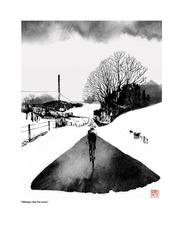WHISPER LIKE THE SNOW
